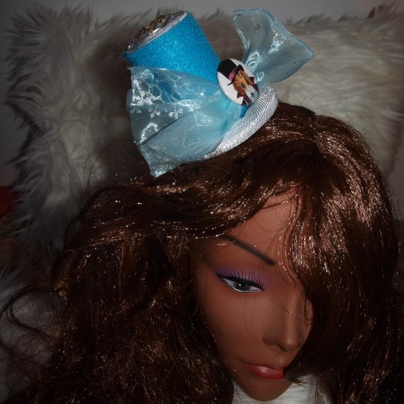 Grandma&Me Small Tall Light Blue Hat HANDMADE - Picture 2 of 10